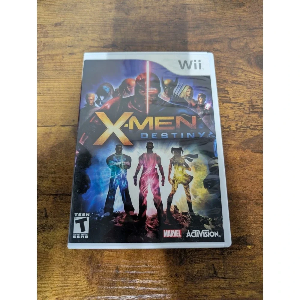 X-Men Destiny 2011 Nintendo Wii Complete Marvel‎ Comics Wolverine CIB